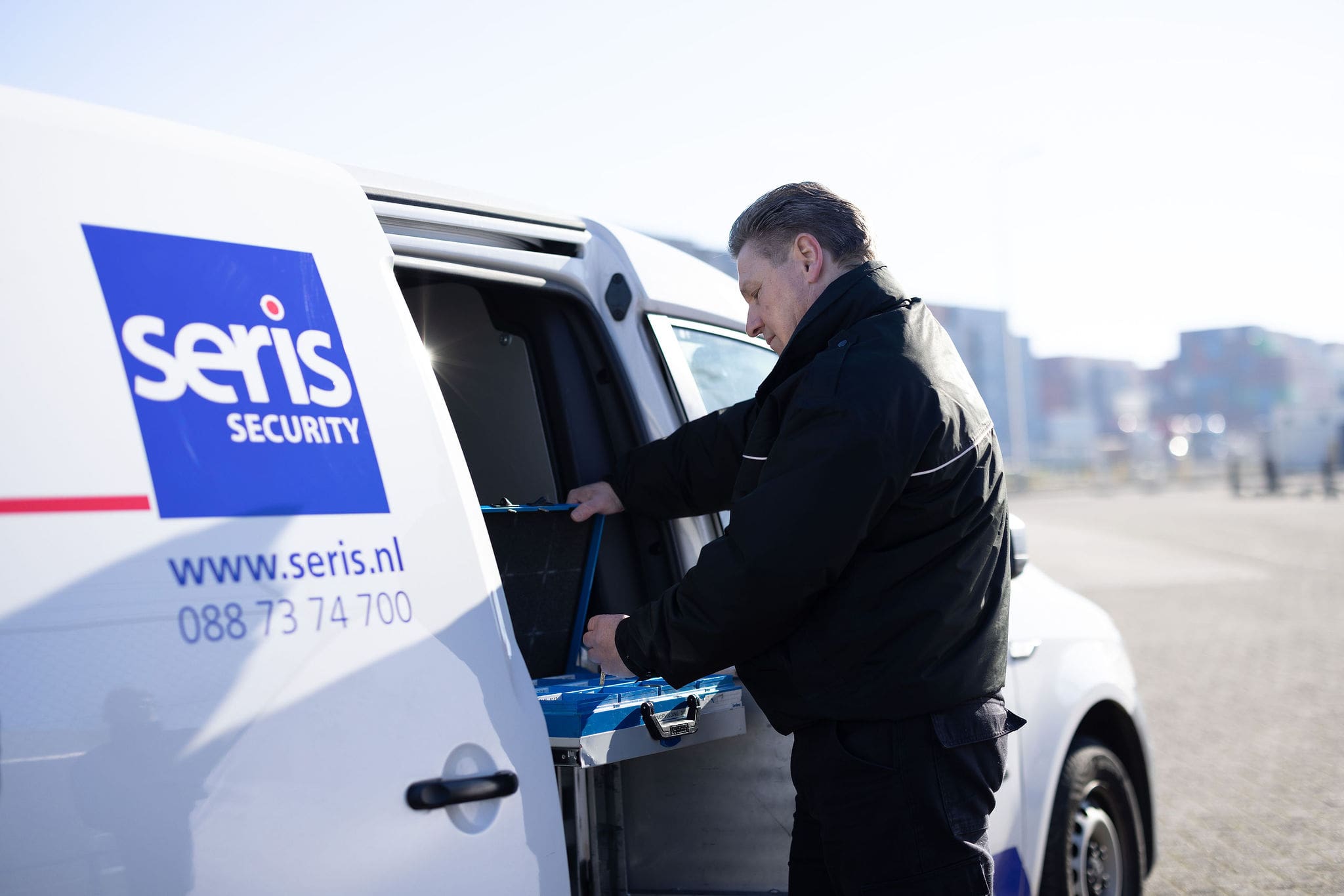 Seris mobiele surveillance oplossingen tussenfoto